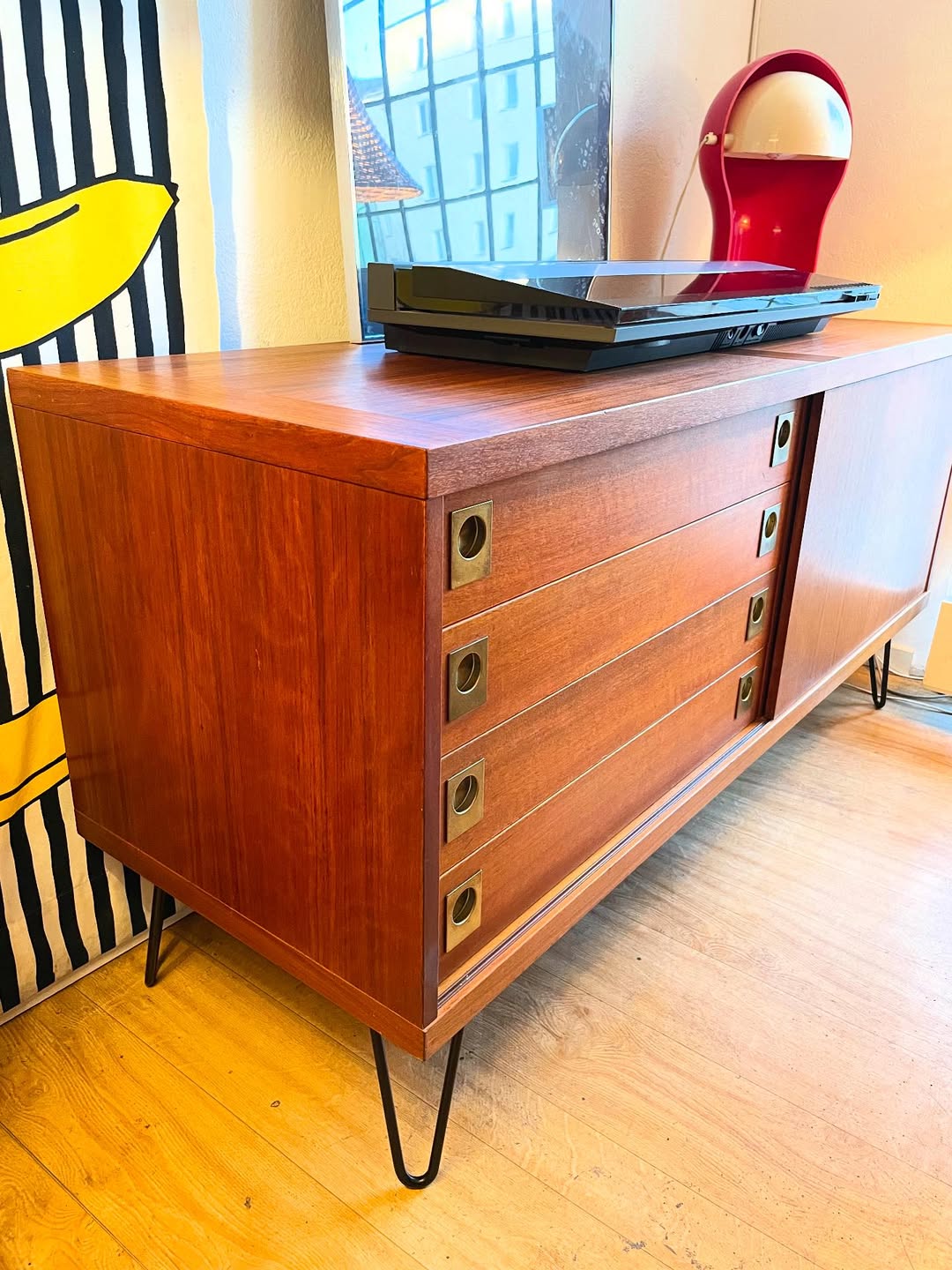 Walnut sideboard