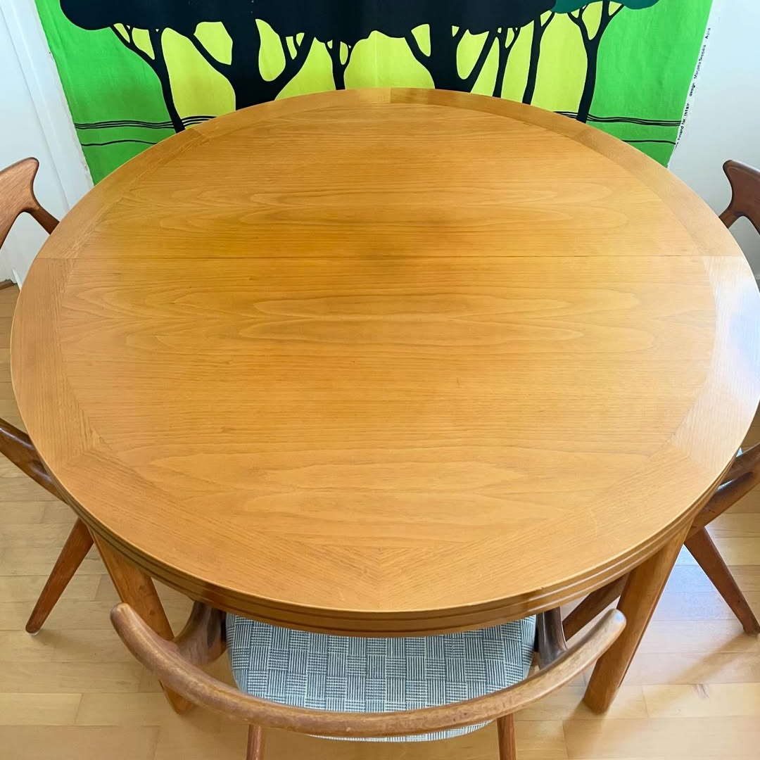 Walnut dining table