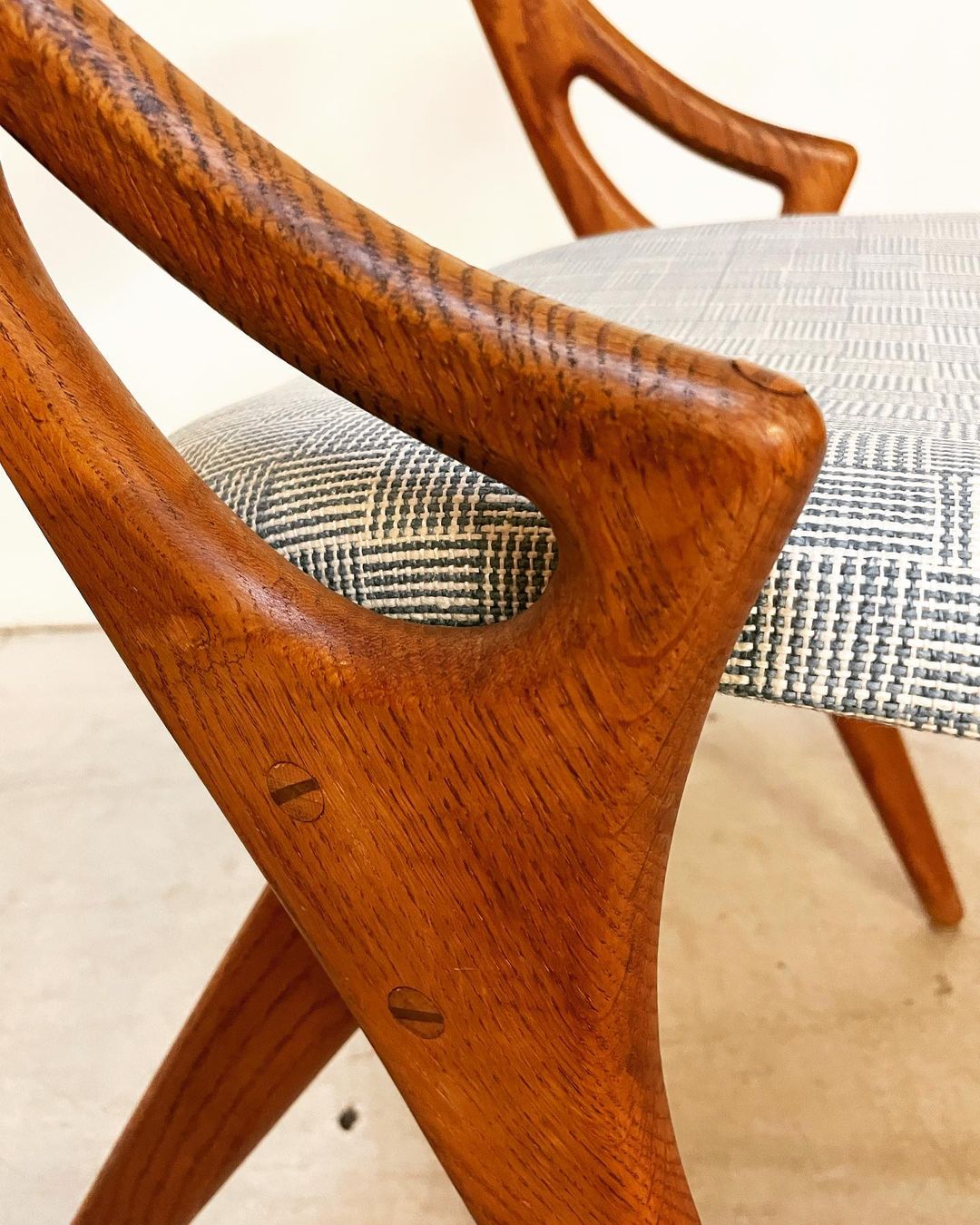 Three Model 71 chairs, design Arne Hovmand Olsen