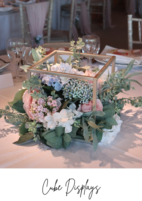 Tall wedding cherry blossom table centre pieces to hire in Cheshire and Manchester