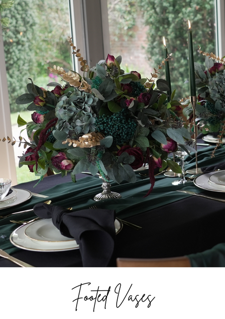 Tall wedding cherry blossom table centre pieces to hire in Cheshire and Manchester