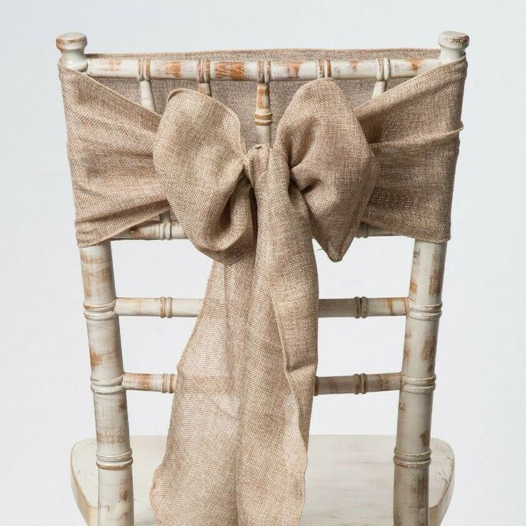 Hessian Chair Sash