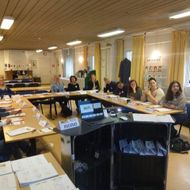 Föreläsning i stora salen