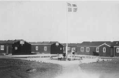 Sydamagerstillingen. Baggersmindelejren. Dragør Lokalhistoriske Forening.