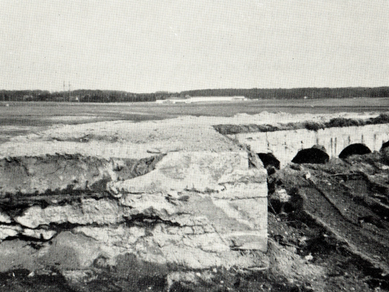 Baunehøjstillingen. Østligste kasematgruppe 1960 - A. N. Hvidt