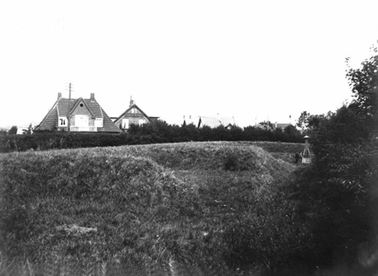 Gentofte Batteri. Foto af Batteriet i 1920. Hærens Foto.