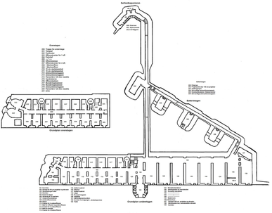 Masnedøfortet, grundplan. www.vestvolden.info.