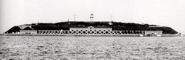 Søfortet Middelgrundsfortet 1912. Statens Forsvarshistoriske Museum.