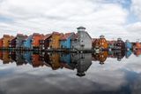 Huisjes aan het Reitdiep, Groningen