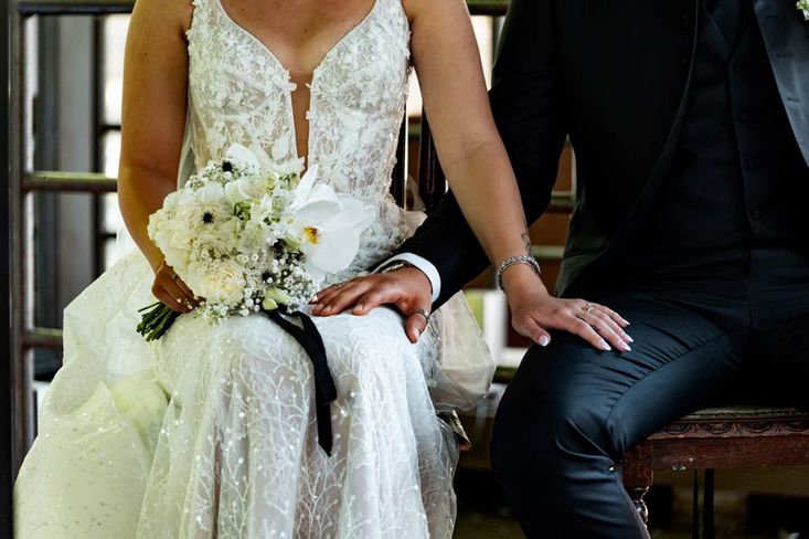 Der Hochzeitsfotograf einfühlsam bei symbolischen Handlungen