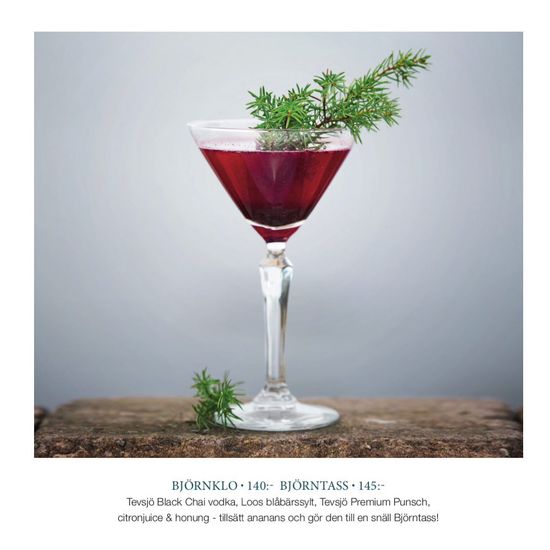 Drinkmeny, Orbaden Spa & Resort