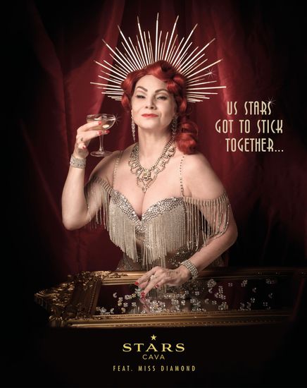 För STARS cava med Miss Diamond