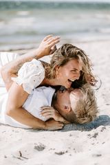 ungt par fotografering