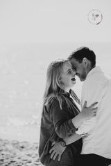 parfotografering på stranden, sjælland