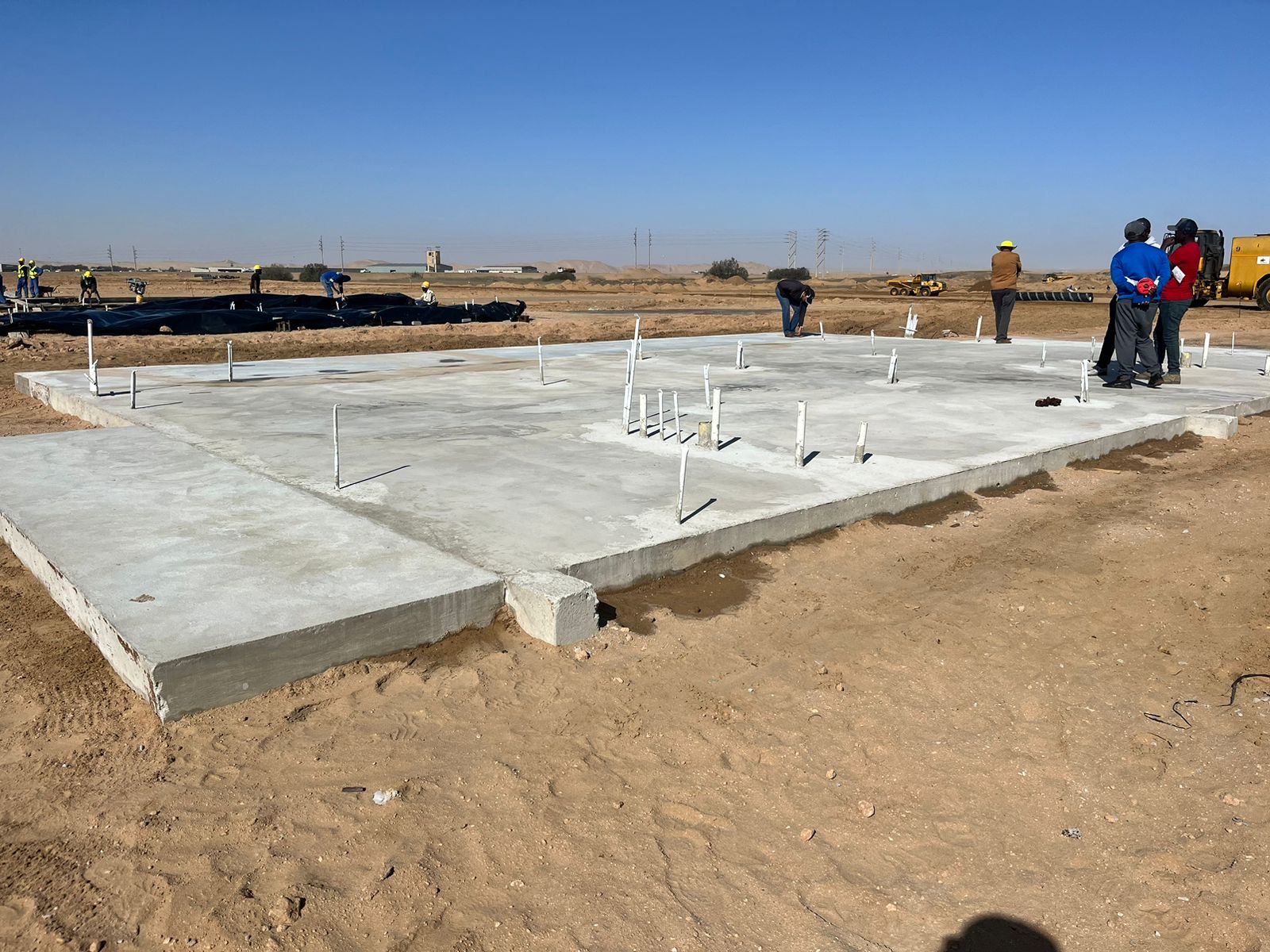 Namibia Low Cost Housing under construction