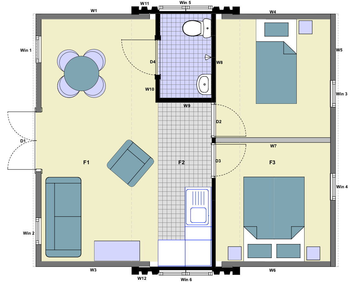 fourLIFE Residential layout
