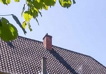 Le gîte du Château, partiellement installé dans les anciennes écuries seigneuriales.