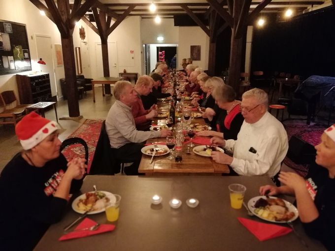 1. december 2018. Julehygge med flæskesteg og ris a la mande