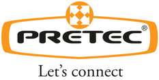 Pretec logo registered trademark