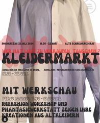 Kleidermarkt mit Werkschau 