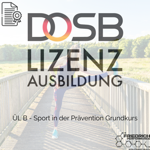 Übungsleiter B - Sport in der Prävention (Grundkurs)