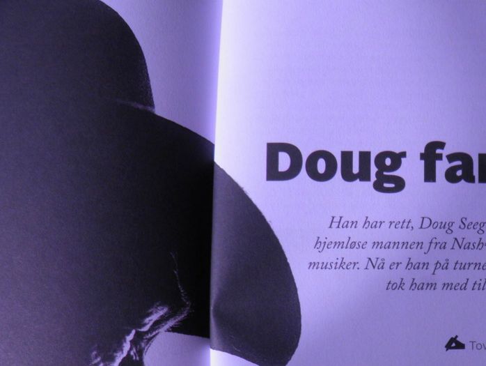 Doug Seegers besøkte =Oslo foto: Dimitri