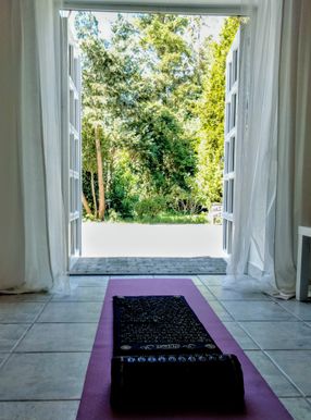 Yoga åben dør