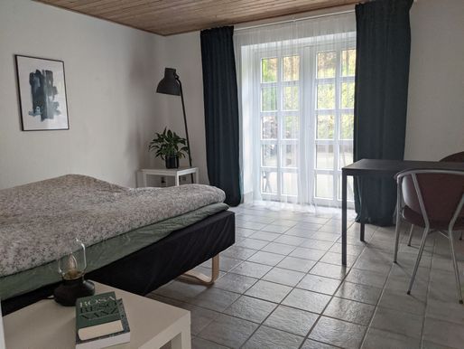 Billede mod terrassen