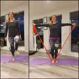 Knälyft med minband & Armlyft med gummiband