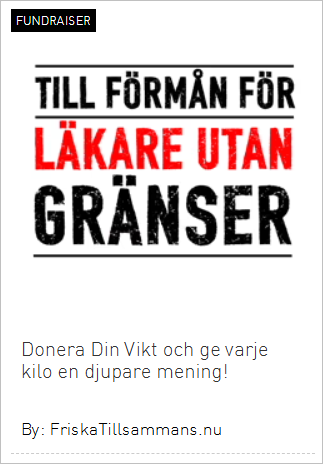 Läkare utan gränser, Viktväktarna, Diabetes, Obesitas