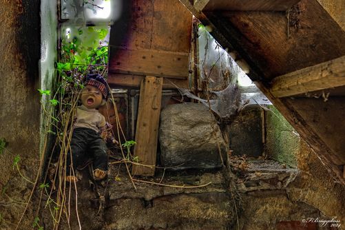 Unter der Treppe