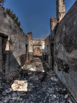 Der verbrannte Flur