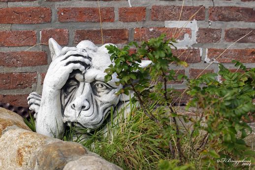 Der Denker im Garten
