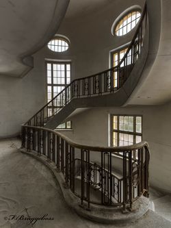 Raumschifftreppenhaus
