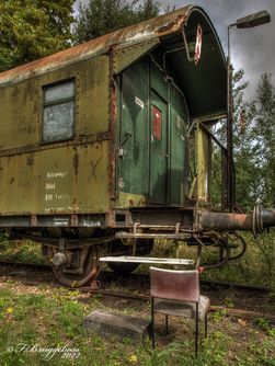 Als Schlußwagen gekennzeichnet