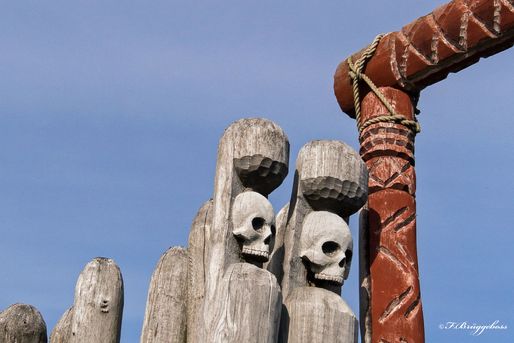 Es wurden hier rituelle Handlungen vorgenommen