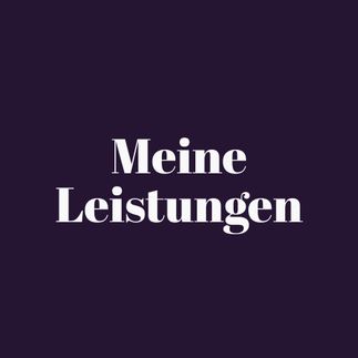 Meine Leistungen
