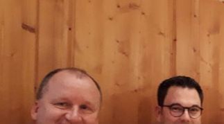 auch der neue Bürgermeisterkandidat von Ainring, Martin Öttl, ist einer von uns (2.v.l.)