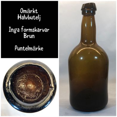 halvflaska-Porterflaska-omärkt-engelsk-modell-knackad-puntelmärke