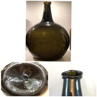 ballongflaska-puntelmärke-lökflaska-1700-tal-gammal-flaska