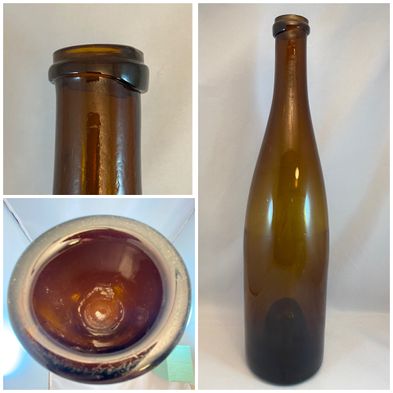 gammal-vinflaska-brun-hög-puntelmärke