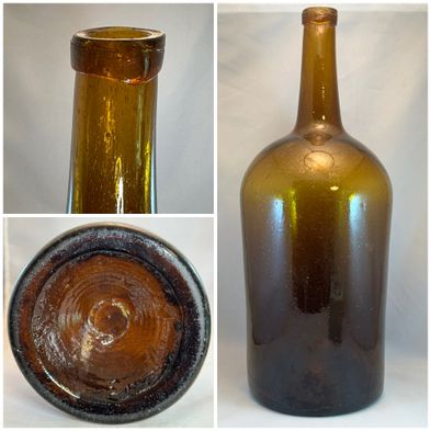 stor-flaska-35-cm-hög-brun-puntelmärke-vasst