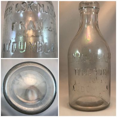 DENNA FLASKA TILLHÖR AUDUMBLA  2/3 LITER OSK:MJÖLK FRÅN AUDUMBLA