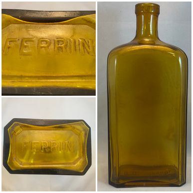 ferrin-brun-textflaska-flaska-reliefflaska