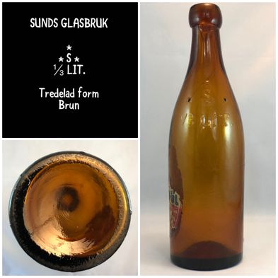 sunds glasbruk-före-1900-knoppflaska-knoppöl