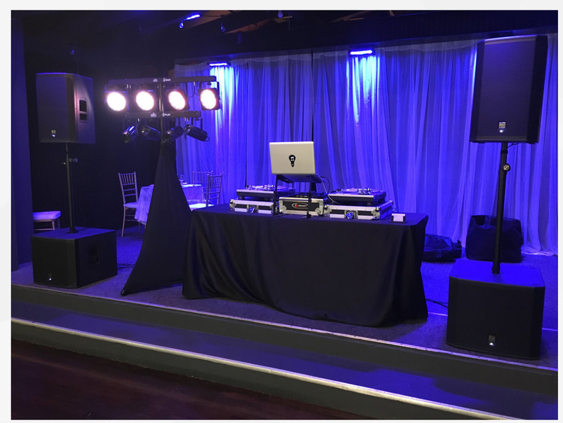 geluid en licht verhuur DJ  PA