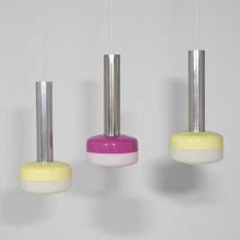 Set of 3 Stilnovo Lamps