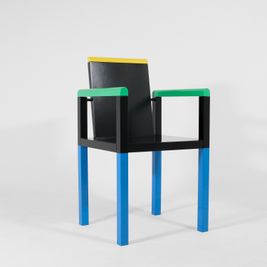 3 Memphis Chairs "Palace"
