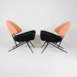 Französische Sessel 50er Jahre