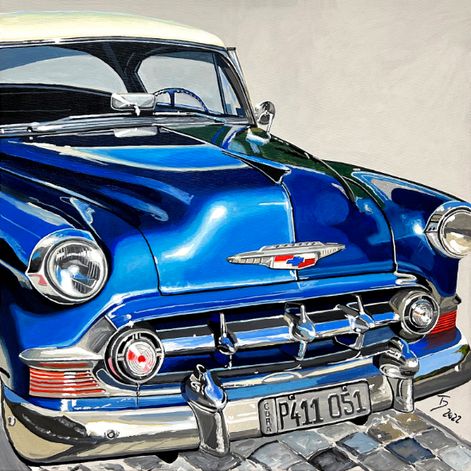 BLUE CHEVY